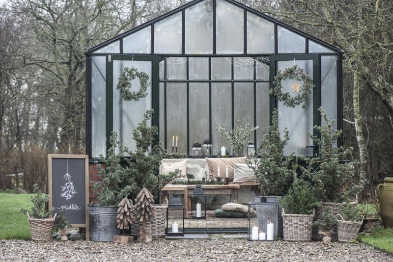 Sedertre med jutefot - 34 cm | IB Laursen