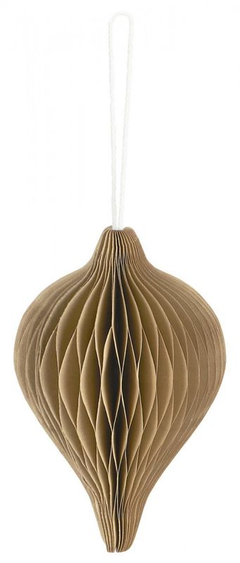 Julekule i papir løkformet | IB Laursen