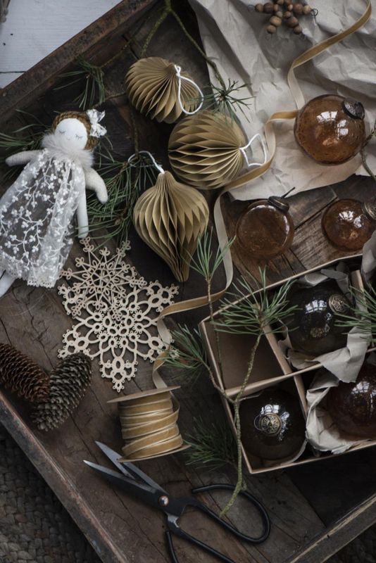 Julekule i papir løkformet | IB Laursen