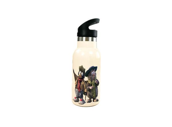 Flåklypa Drikkeflaske lys gul - 350ml