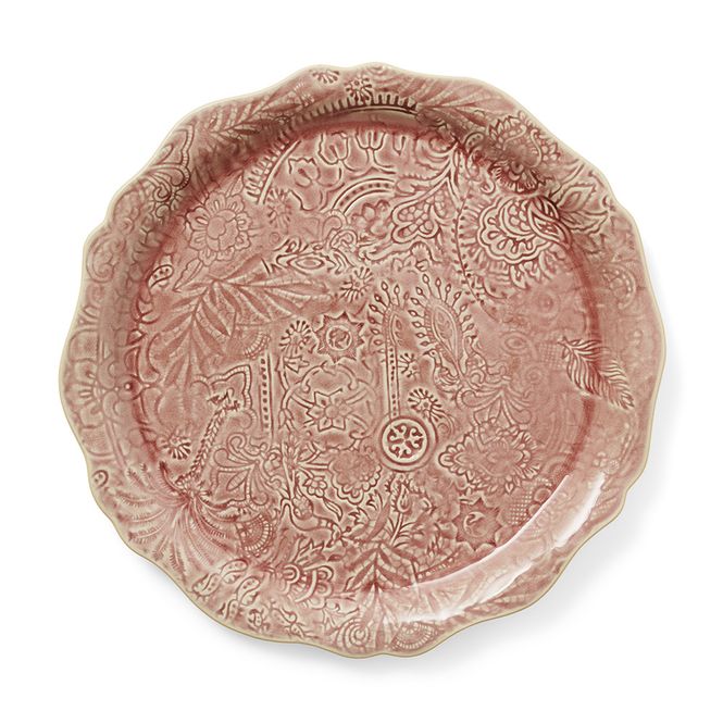 Hovedbilde Old Rose rundt serveringsfat - Pizza plate | ...