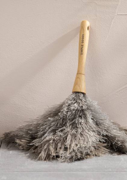 Støvkost - Strutsefjær 20cm | Simple Goods