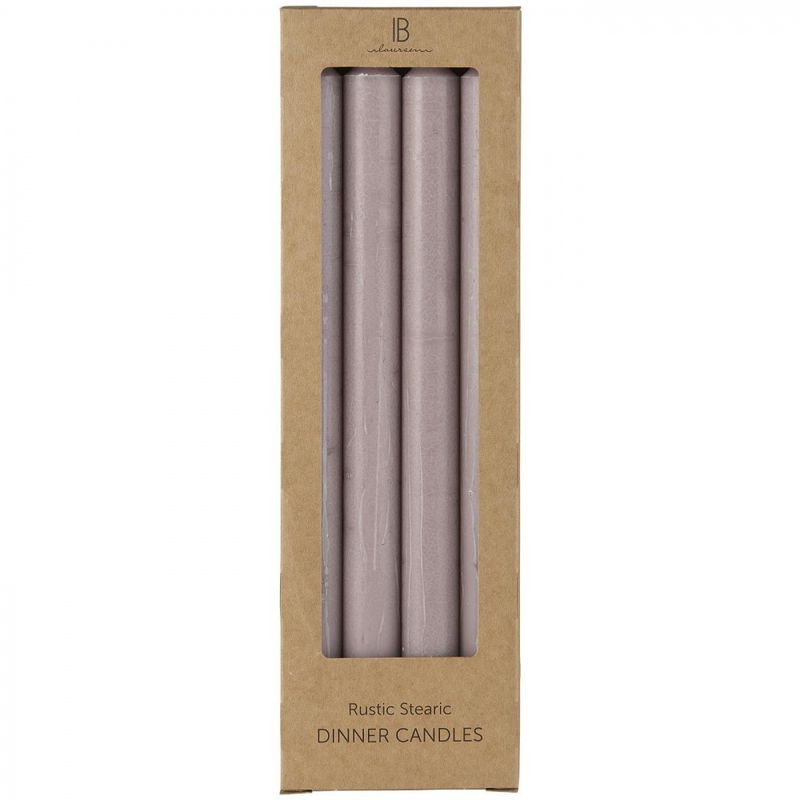 Kronelys eske med 4 - rosa | IB Laursen